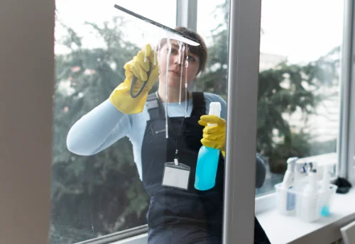 Nettoyage de vitres intérieures et extérieures à Présilly